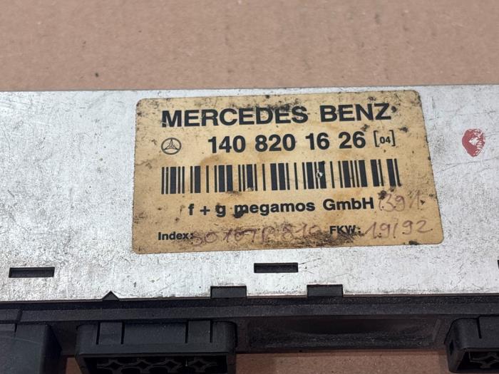 Alarm relais Mercedes S-Klasse