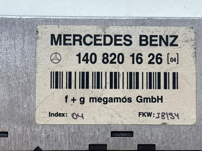 Alarm relais Mercedes S-Klasse