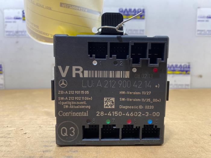 Central door locking module Mercedes E-Klasse