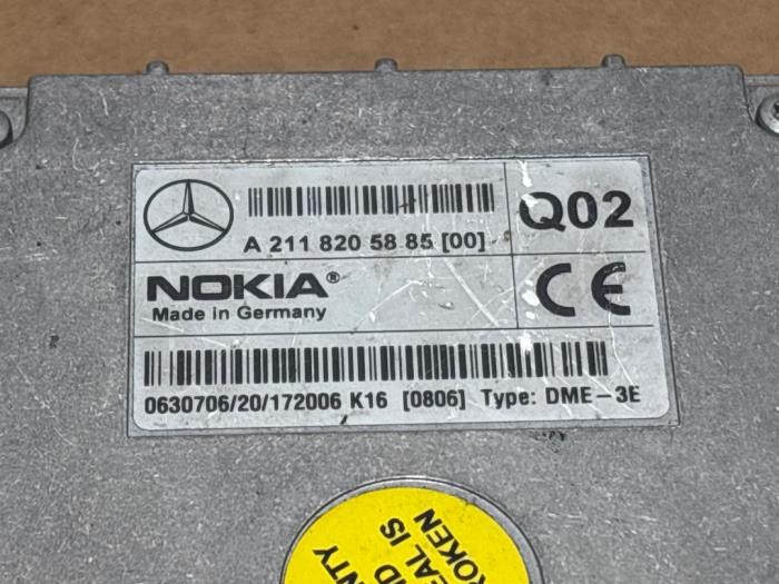 Phone module Mercedes E-Klasse
