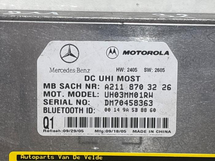 Module téléphone Mercedes E-Klasse