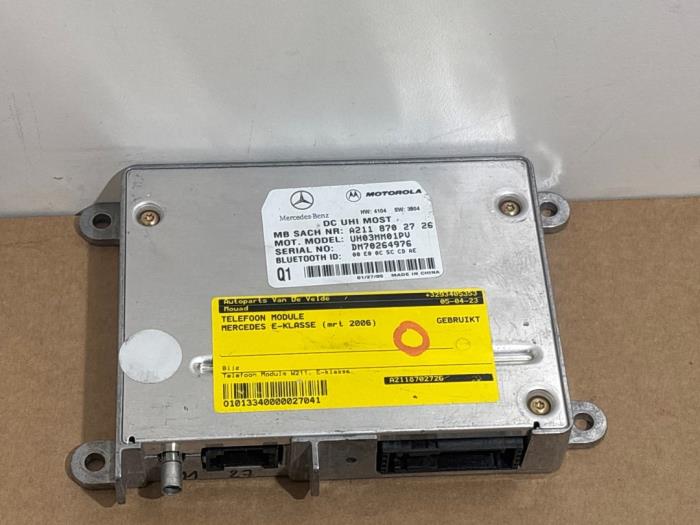 Phone module Mercedes E-Klasse