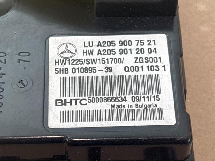 AC relay Mercedes C-Klasse