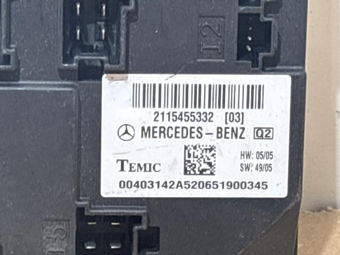 Module confort Mercedes E-Klasse