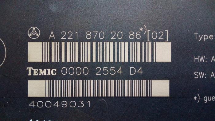 Module (divers) Mercedes S-Klasse