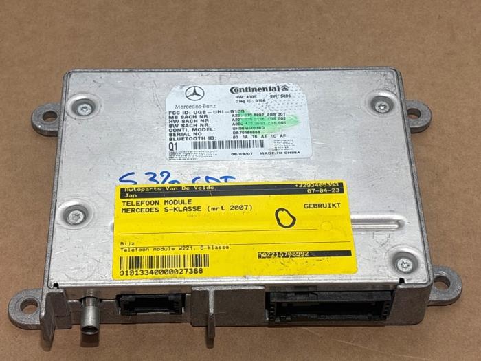 Module téléphone Mercedes S-Klasse