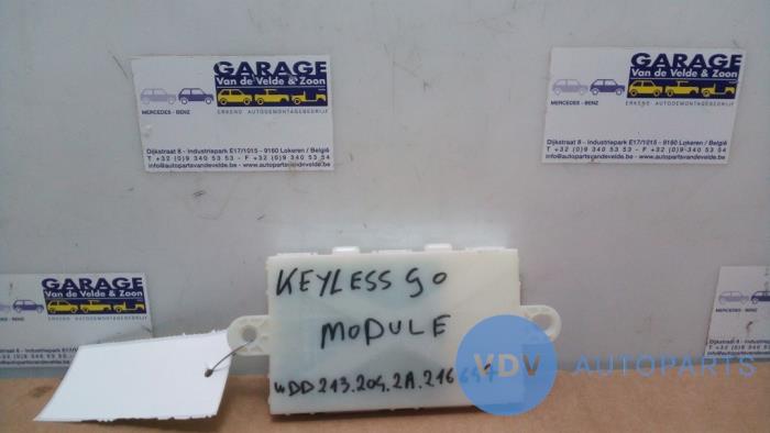 Module keyless vehicle