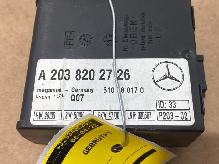 Modul alarmu Mercedes C-Klasse