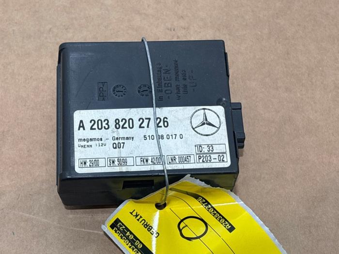 Modul alarmu Mercedes C-Klasse