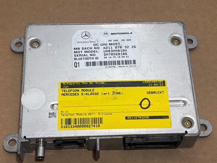 Phone module Mercedes E-Klasse