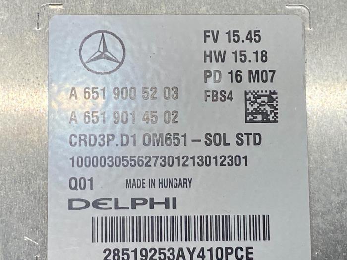 Ignition lock + computer Mercedes C-Klasse