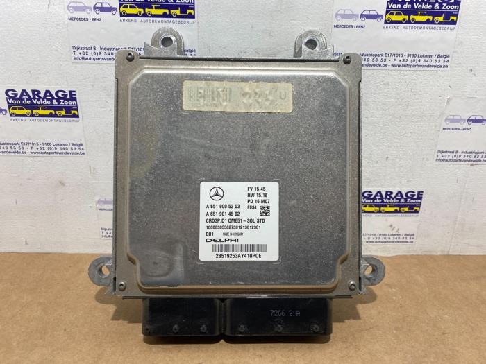 Ignition lock + computer Mercedes C-Klasse