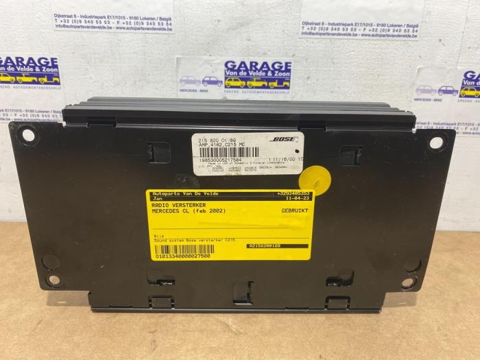 Radio versterker Mercedes CL