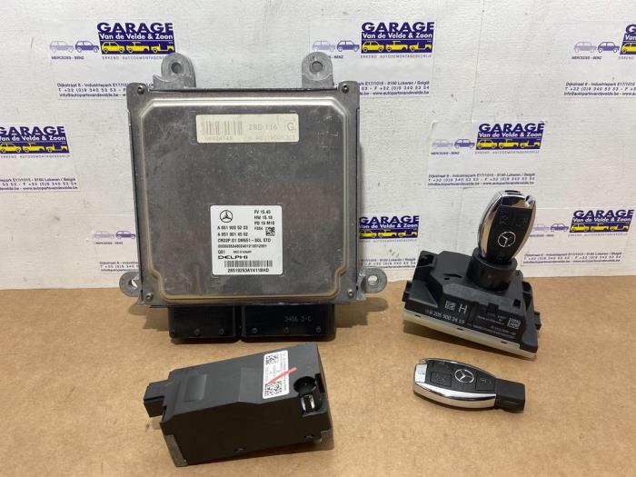 Ignition lock + computer Mercedes C-Klasse