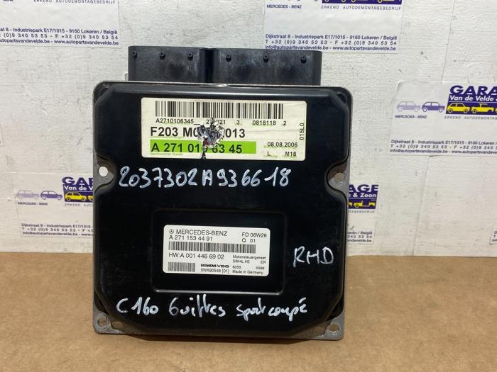 Serrure de contact + ordinateur Mercedes C-Klasse