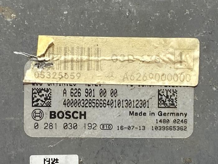 Ignition lock + computer Mercedes C-Klasse