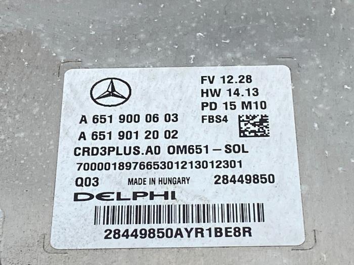 Ignition lock + computer Mercedes C-Klasse