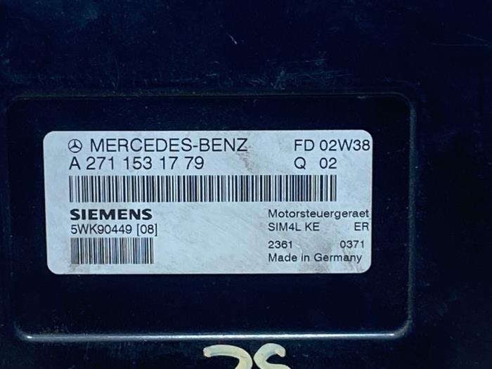 Stacyjka + sterownik Mercedes C-Klasse