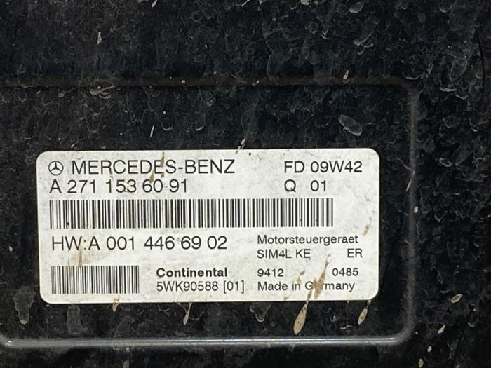 Serrure de contact + ordinateur Mercedes SLK