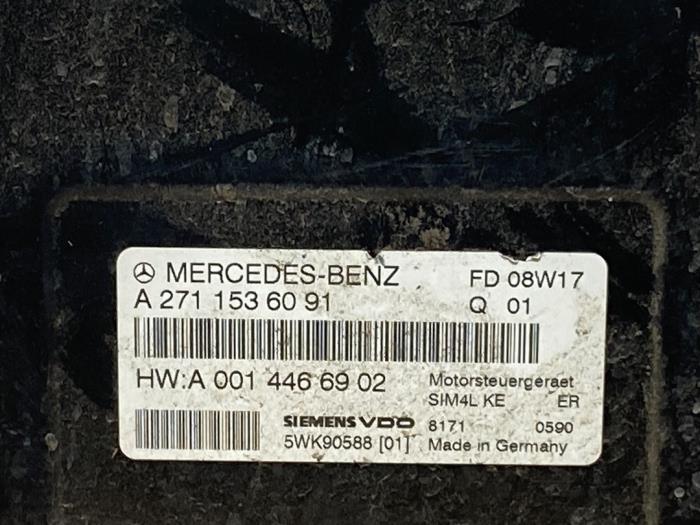 Serrure de contact + ordinateur Mercedes SLK