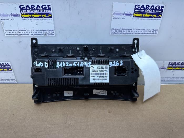 Panel sterowania nagrzewnicy Mercedes E-Klasse