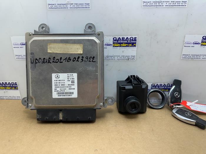 Ignition lock + computer Mercedes E-Klasse