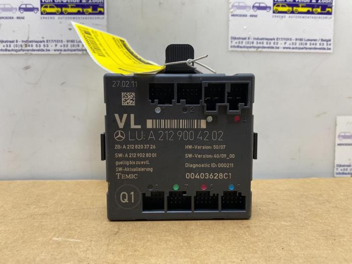 Module verrouillage central des portes Mercedes E-Klasse