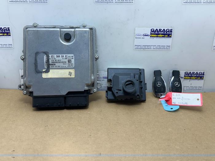 Ignition lock + computer Mercedes S-Klasse