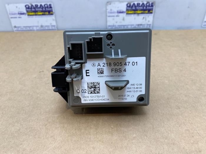 Serrure de contact + ordinateur Mercedes E-Klasse