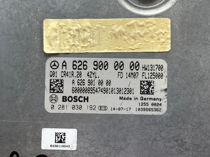 Kontaktslot + computer Mercedes C-Klasse