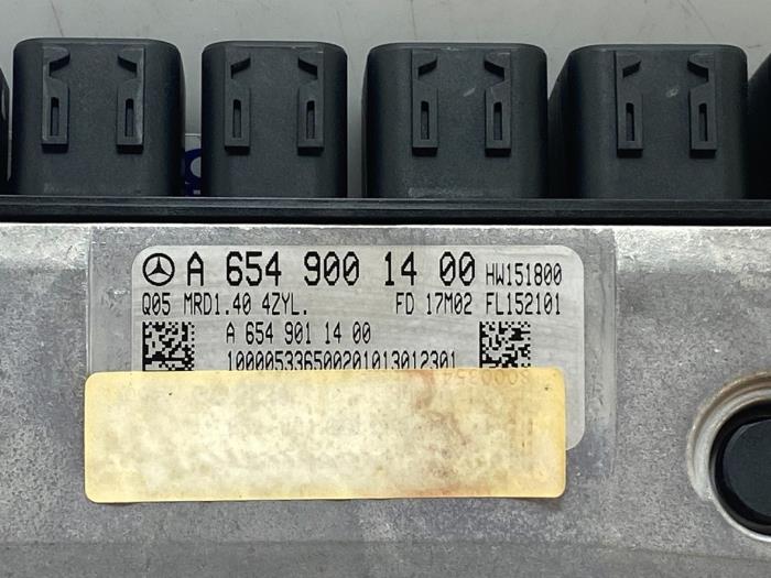 Ignition lock + computer Mercedes E-Klasse