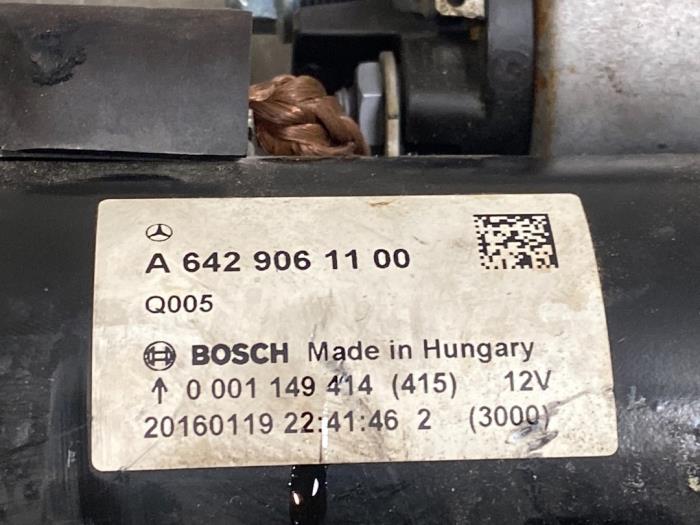 Startmotor Mercedes S-Klasse