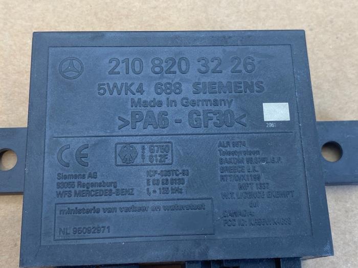 Ignition lock + computer Mercedes E-Klasse