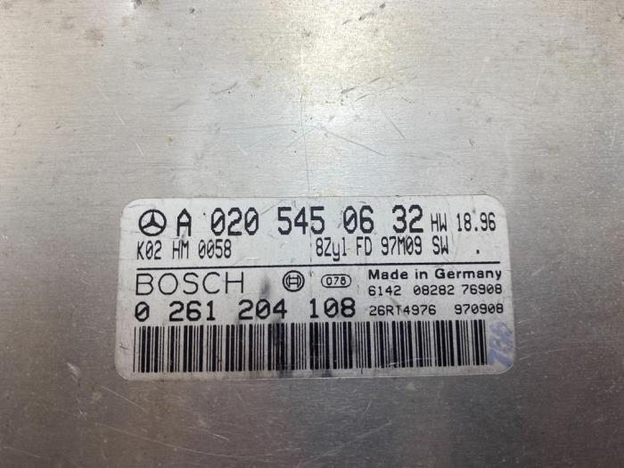 Ignition lock + computer Mercedes E-Klasse