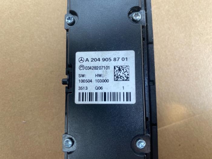 Commande ordinateur de bord Mercedes C-Klasse