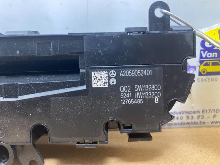 Commande ordinateur de bord Mercedes C-Klasse