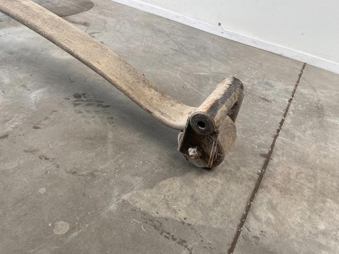 Bladveer achter Mercedes Sprinter