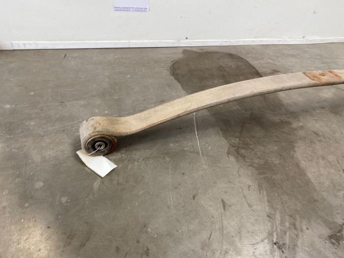 Bladveer achter Mercedes Sprinter