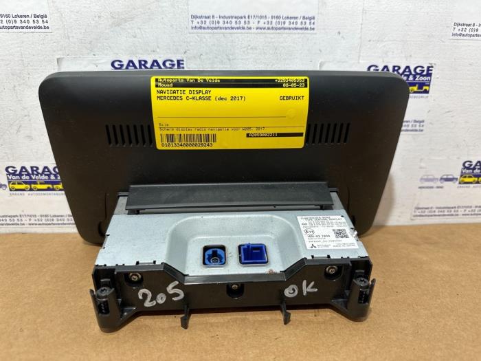 Pantalla de navegación Mercedes C-Klasse