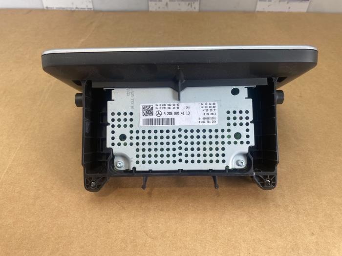 Interior display Mercedes C-Klasse