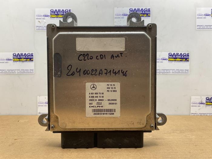 Kontaktslot + computer Mercedes C-Klasse