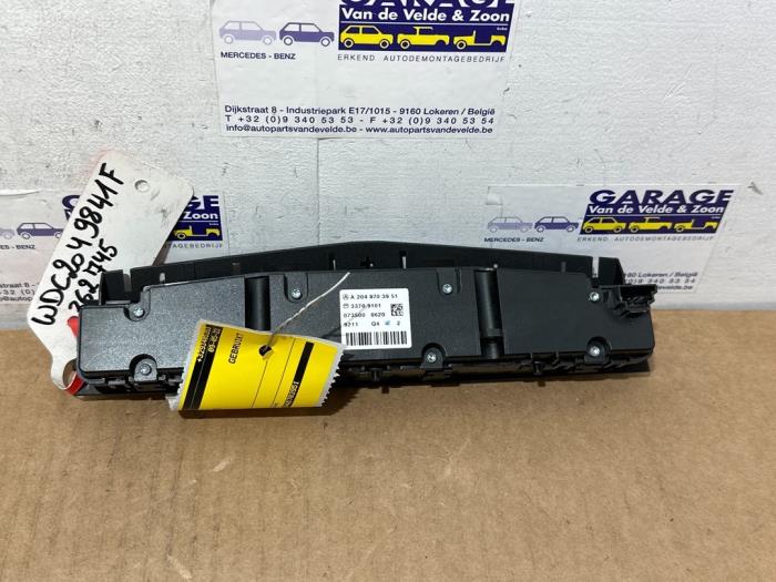 Commande ordinateur de bord Mercedes C-Klasse