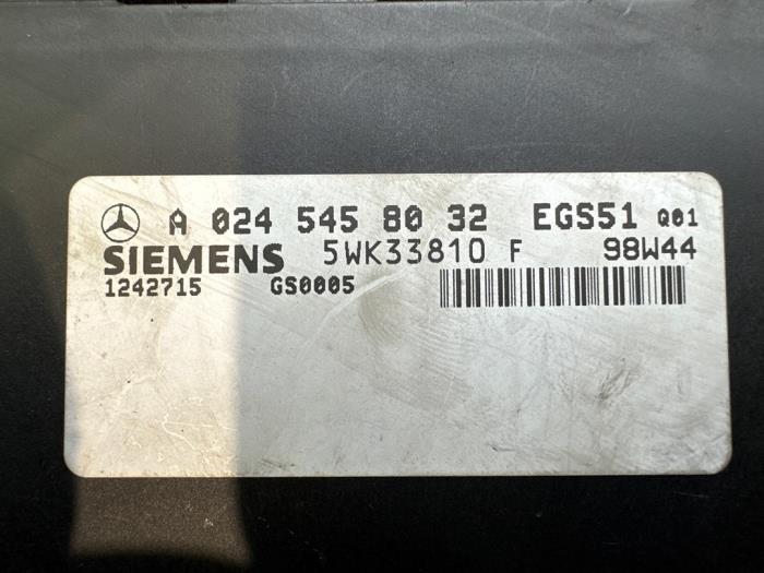Steuergerät Automatikkupplung Mercedes SLK