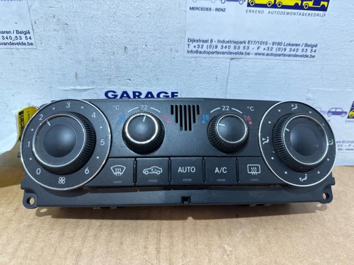 Panneau de commandes chauffage Mercedes C-Klasse