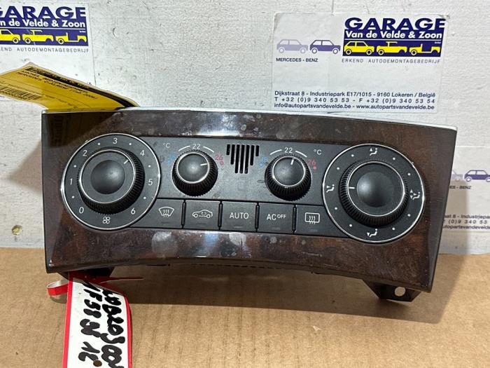 Panneau de commandes chauffage Mercedes C-Klasse