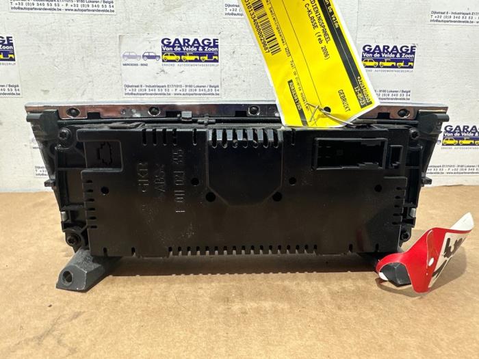 Panneau de commandes chauffage Mercedes C-Klasse