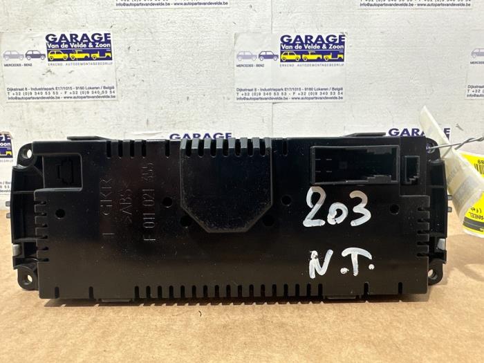 Panneau de commandes chauffage Mercedes C-Klasse