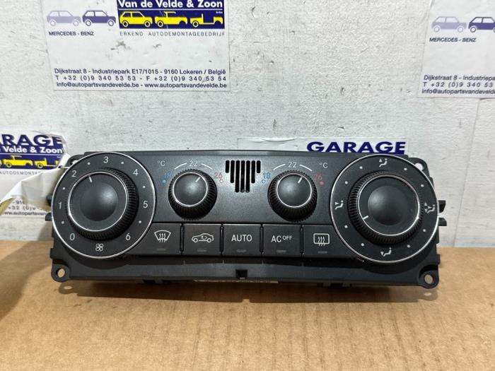 Panneau de commandes chauffage Mercedes C-Klasse
