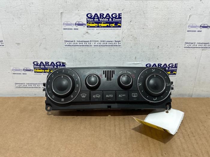 Panneau de commandes chauffage Mercedes C-Klasse