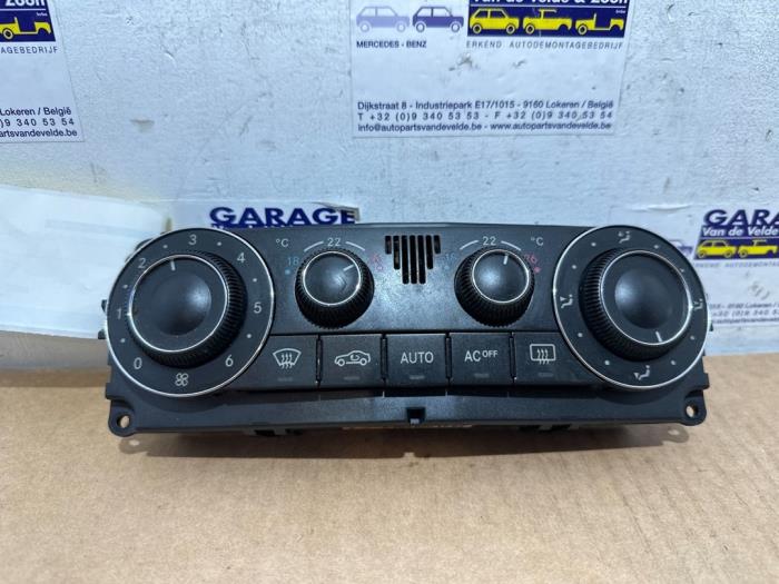 Panneau de commandes chauffage Mercedes C-Klasse